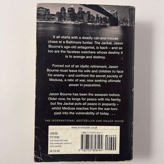 The Bourne Ultimatum - Robert Ludlum - Back Cover