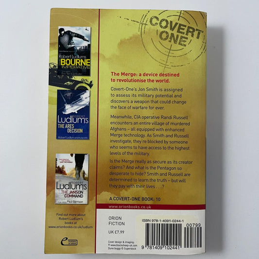 Robert Ludlum's The Utopia Experiment - Kyle Mills - Back Cover
