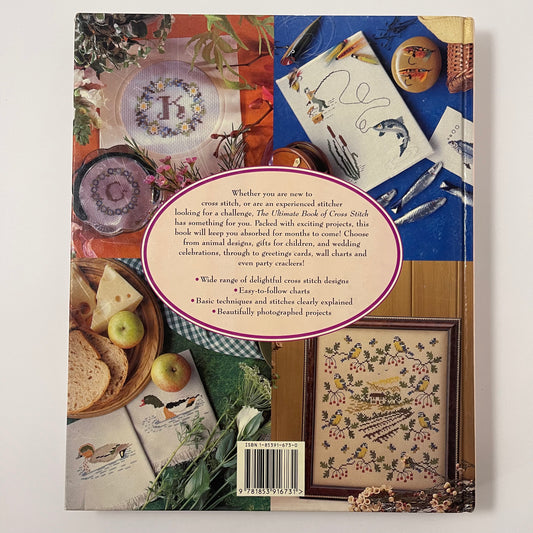 The Ultimate Book of Cross Stitch - Jane Alford - Back Cover