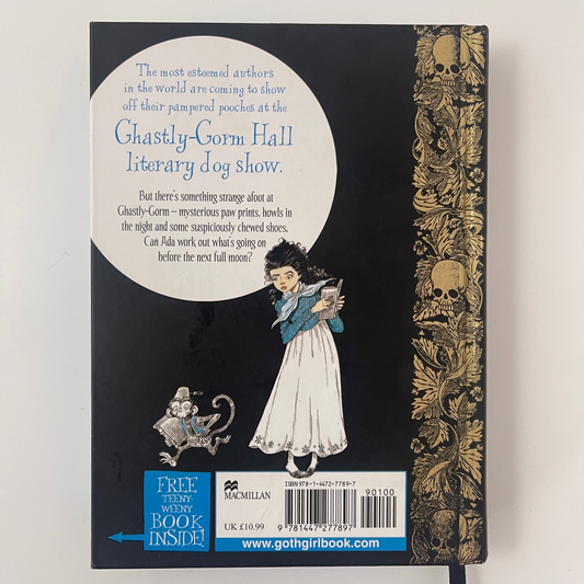 Goth Girl and the Wuthering Fright - Chris Riddell - Back Cover