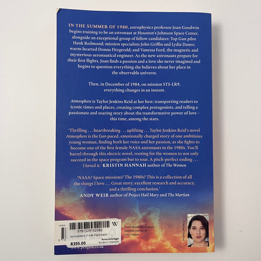Atmosphere - Taylor Jenkins Reid - Back Cover