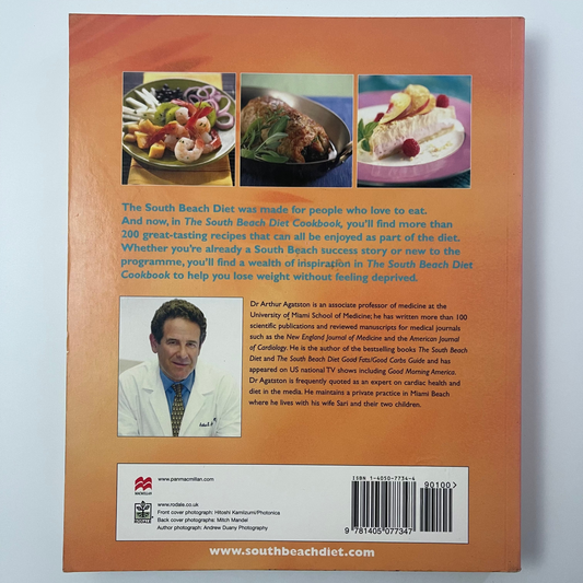 The South Beach Diet Cookbook - Arthur Agatston - Back Cover