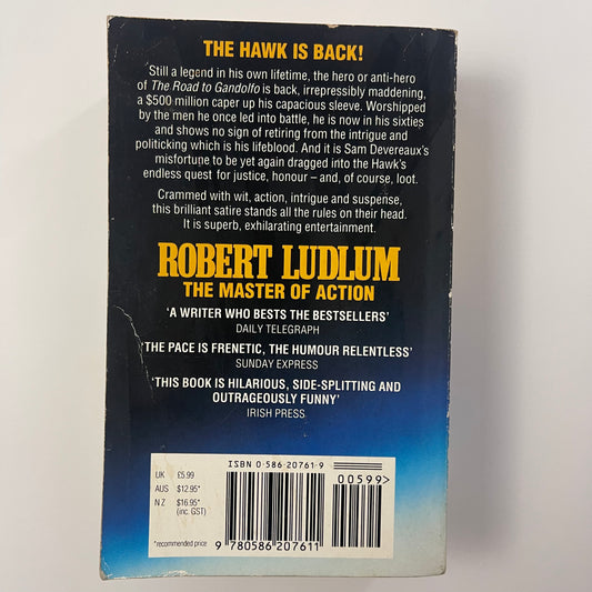 The Road to Omaha - Robert Ludlum - Back Cover