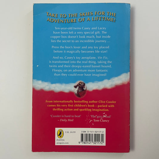 The Adventures of Vin Fiz - Clive Cussler - Back Cover