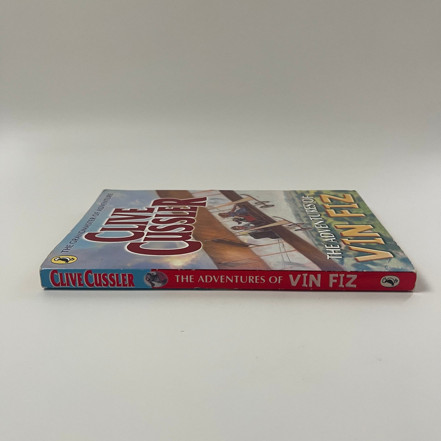 The Adventures of Vin Fiz - Clive Cussler - Spine