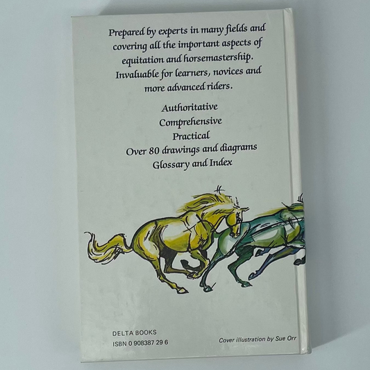The Manual of Horsemanship - Marabel Hadfield - Back Cover