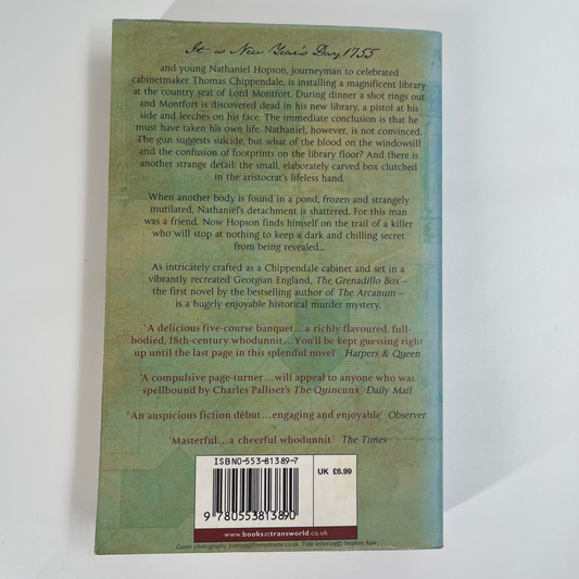 The Grenadillo Box - Janet Gleeson - Back Cover