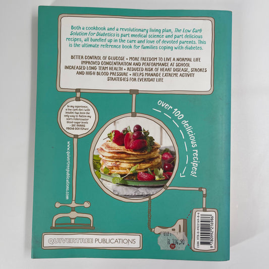 The Low Carb Solution for Diabetics - Vicki De Beer - Spine