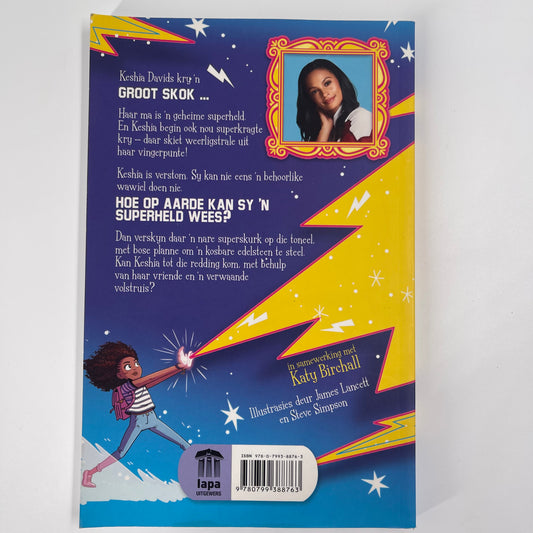 Keshia Davids, superheld - Alesha Dixon - Back Cover