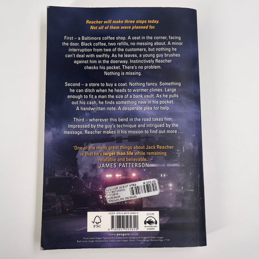 Exit Strategy - Lee Child - Back Cover