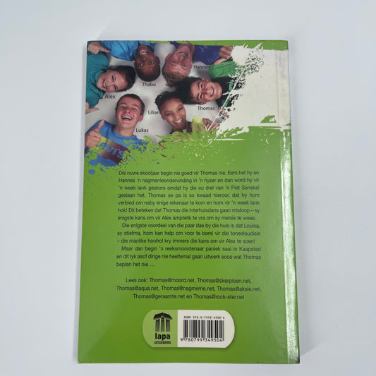 Thomas@sms.net - Carina Diedericks-Hugo - Back Cover