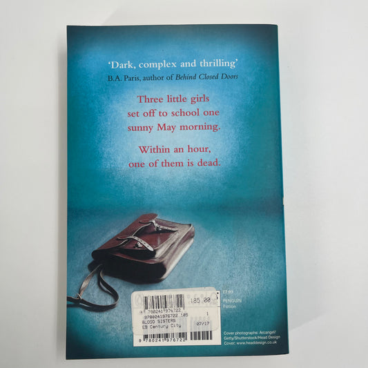 Blood Sisters - Jane Corry - Back Cover