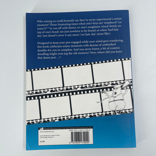 The Senior Moments Doodle Book - Andrew Pinder - Bottom Edge