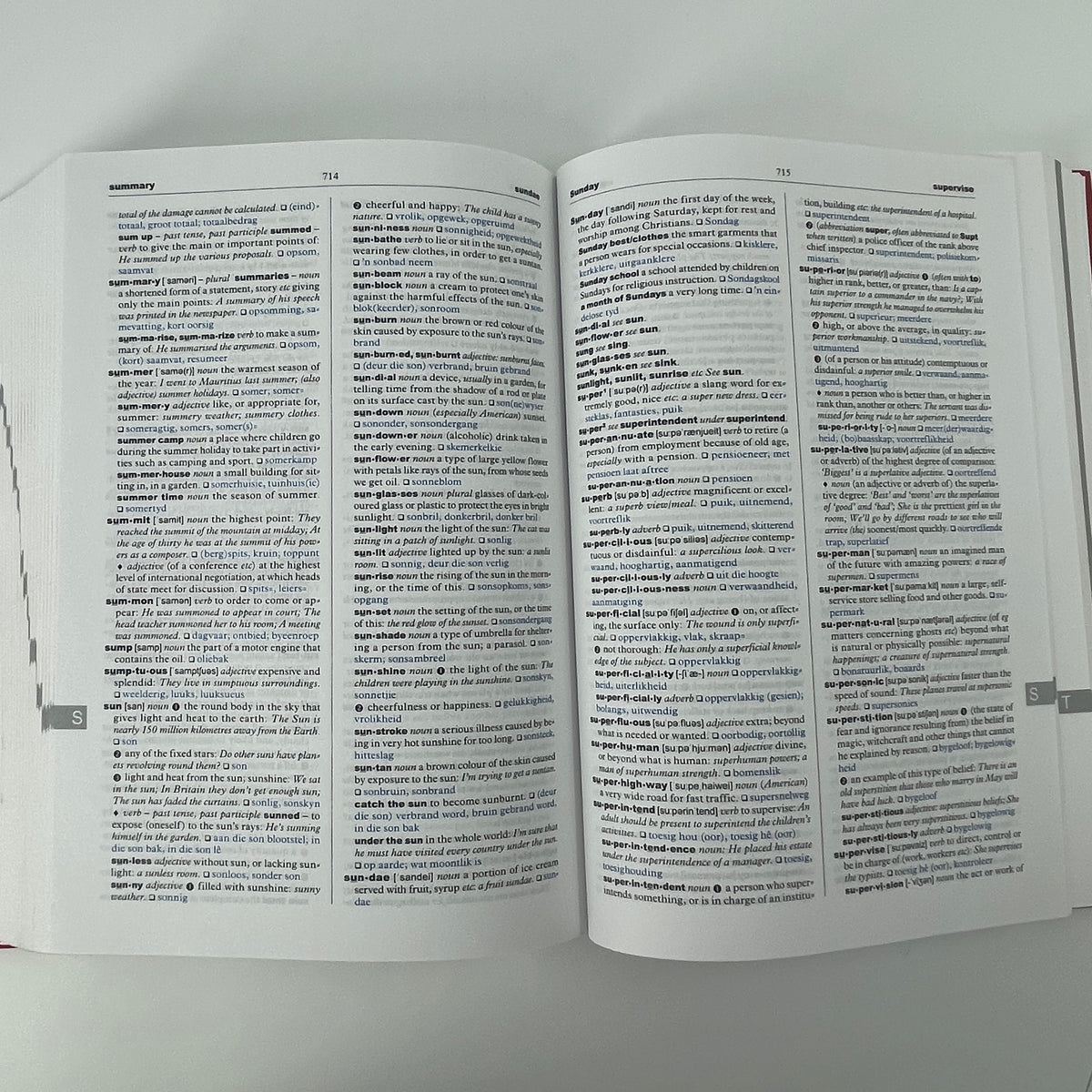Pharos English dictionary for South Africa - Unknown Author - Condition Detail 2