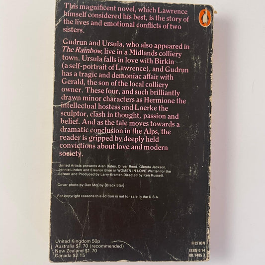 Women in Love - D. H. Lawrence
