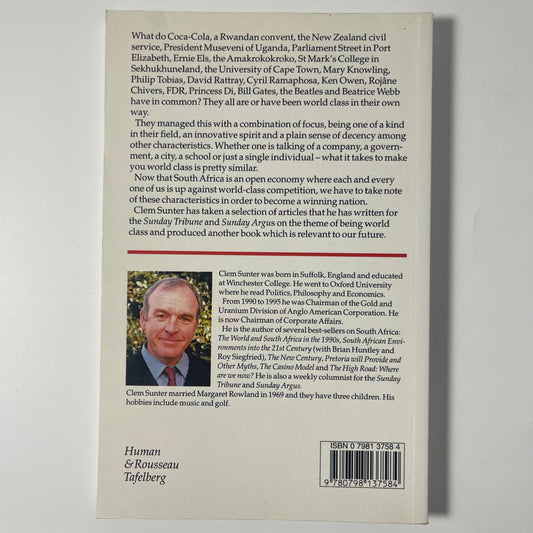 What It Really Takes to Be World Class — Clem Sunter