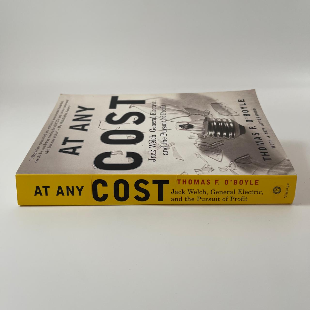 At Any Cost - Thomas F. Boyle