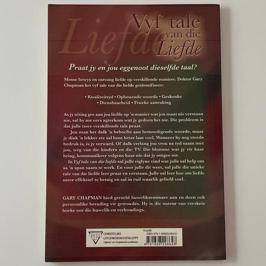 Vyf Tale van die Liefde - Gary Chapman
