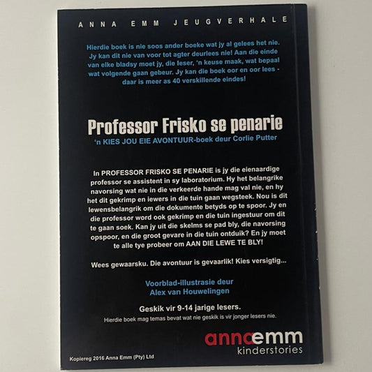 Professo Frisko se Penarie — Corlie Putter