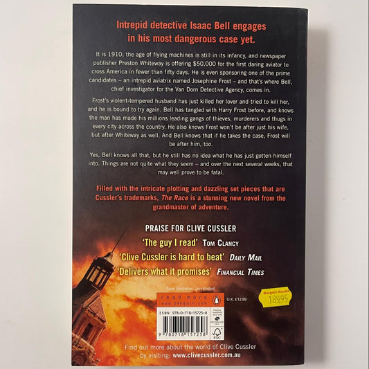 The Race (An Isaac Bell Adventure) - Large Format – Clive Cussler & Justin Scott