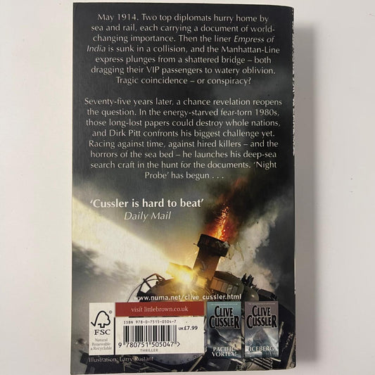 Night Probe! (A Dirk Pitt Adventure) – Clive Cussler