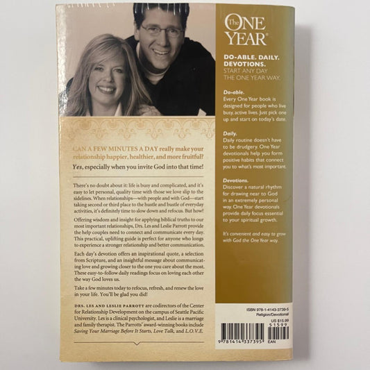 Love Talk: A Devotional for Couples - Drs. Les & Leslie Parrott