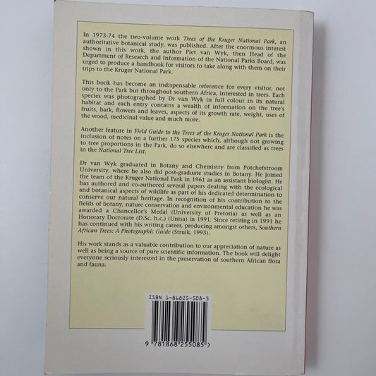 Field Guide to the Trees of the Kruger National Park - Piet van Wyk