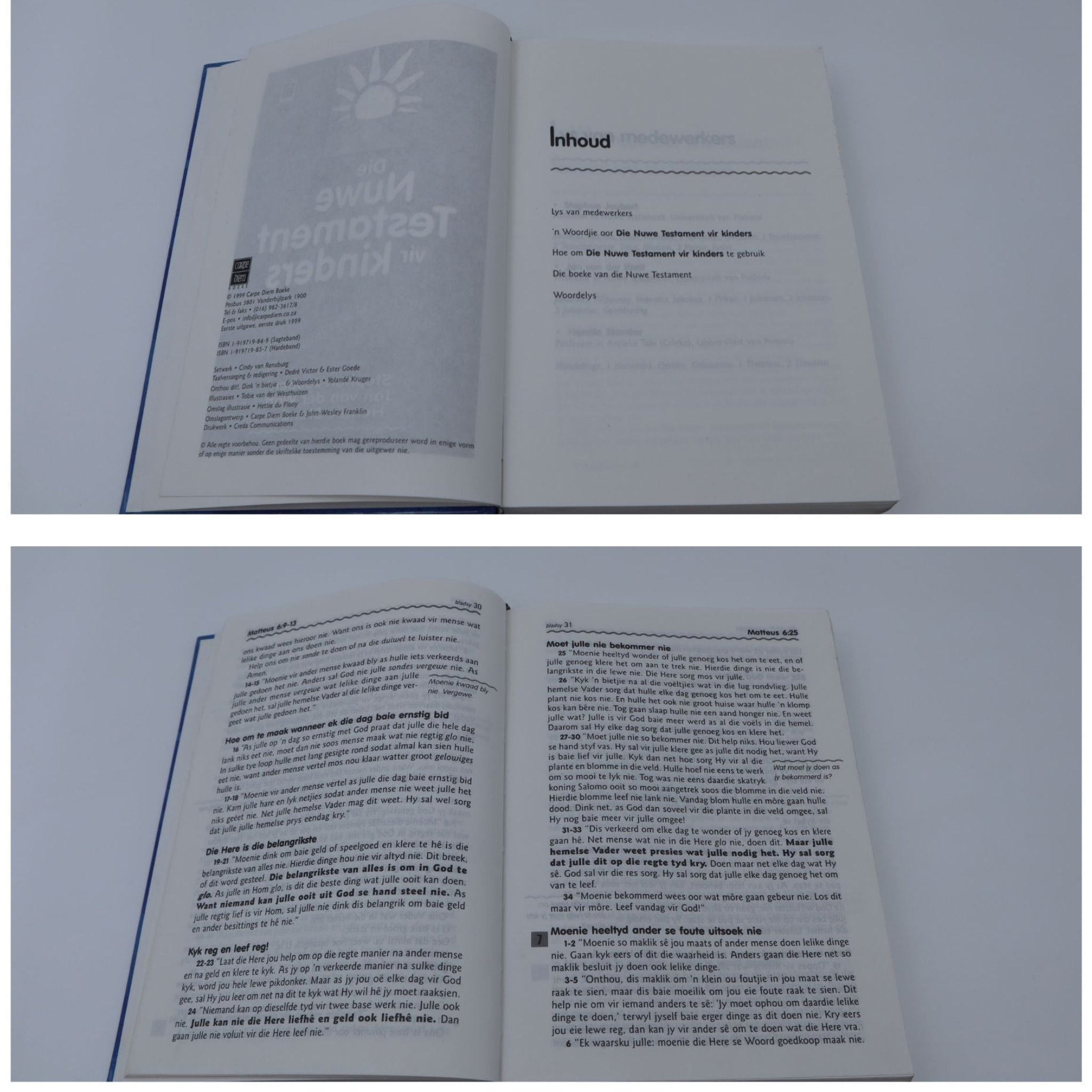 Die Nuwe Testament vir Kinders - Stephan Joubert, Jan van der Watt & Hennie Stander