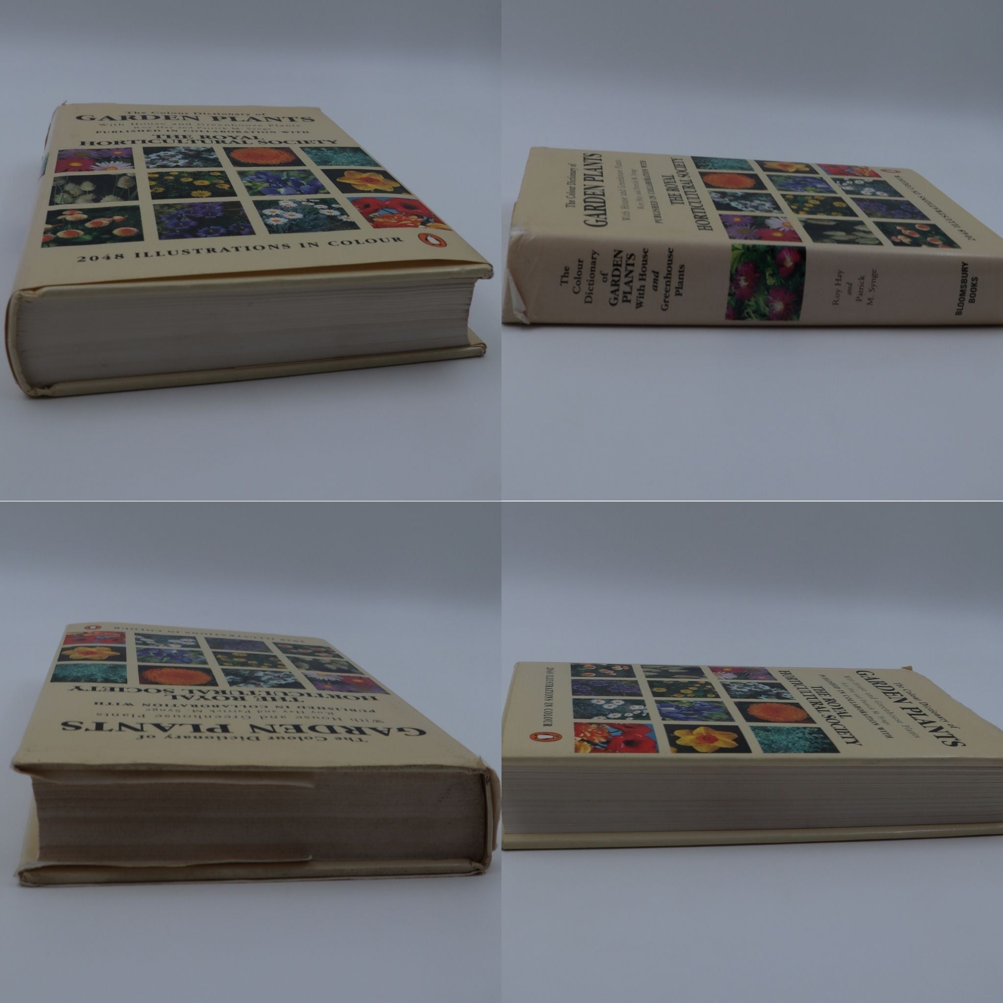 The Colour Dictionary of Garden Plants: With House and Greenhouse Plants - Roy Hay & Patrick Millington Synge