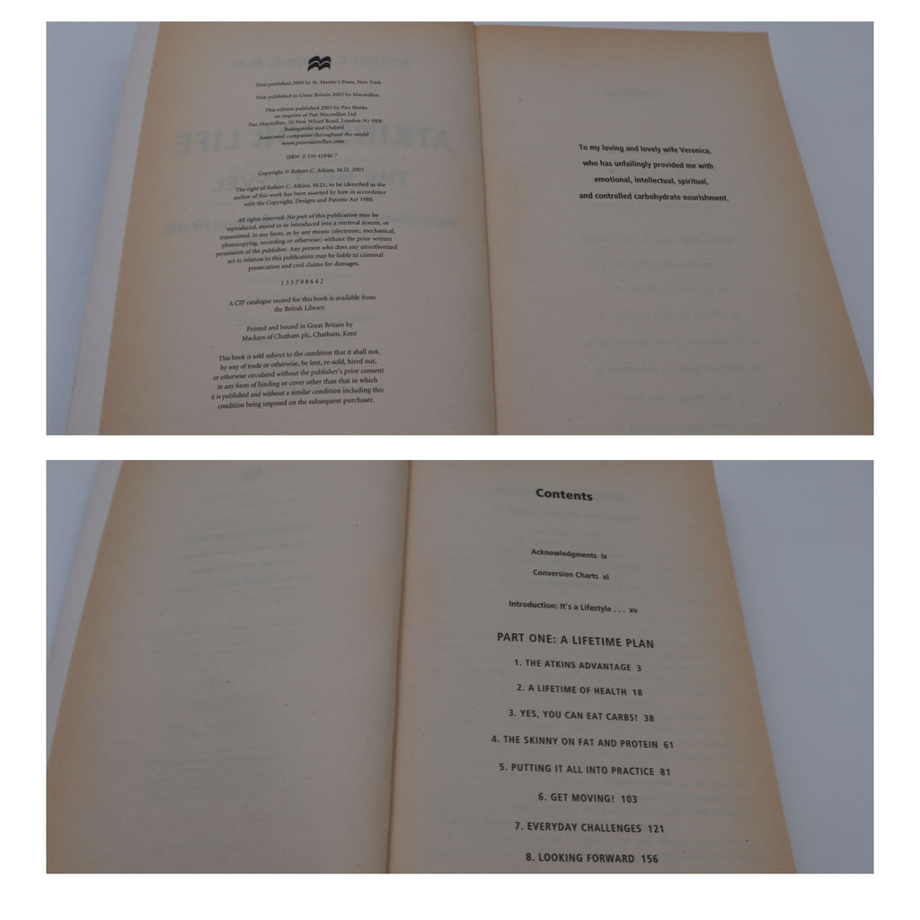 Atkins for Life: The Controlled Diet for Permanent Weight Loss and Good Health - Dr. Robert C. Atkins