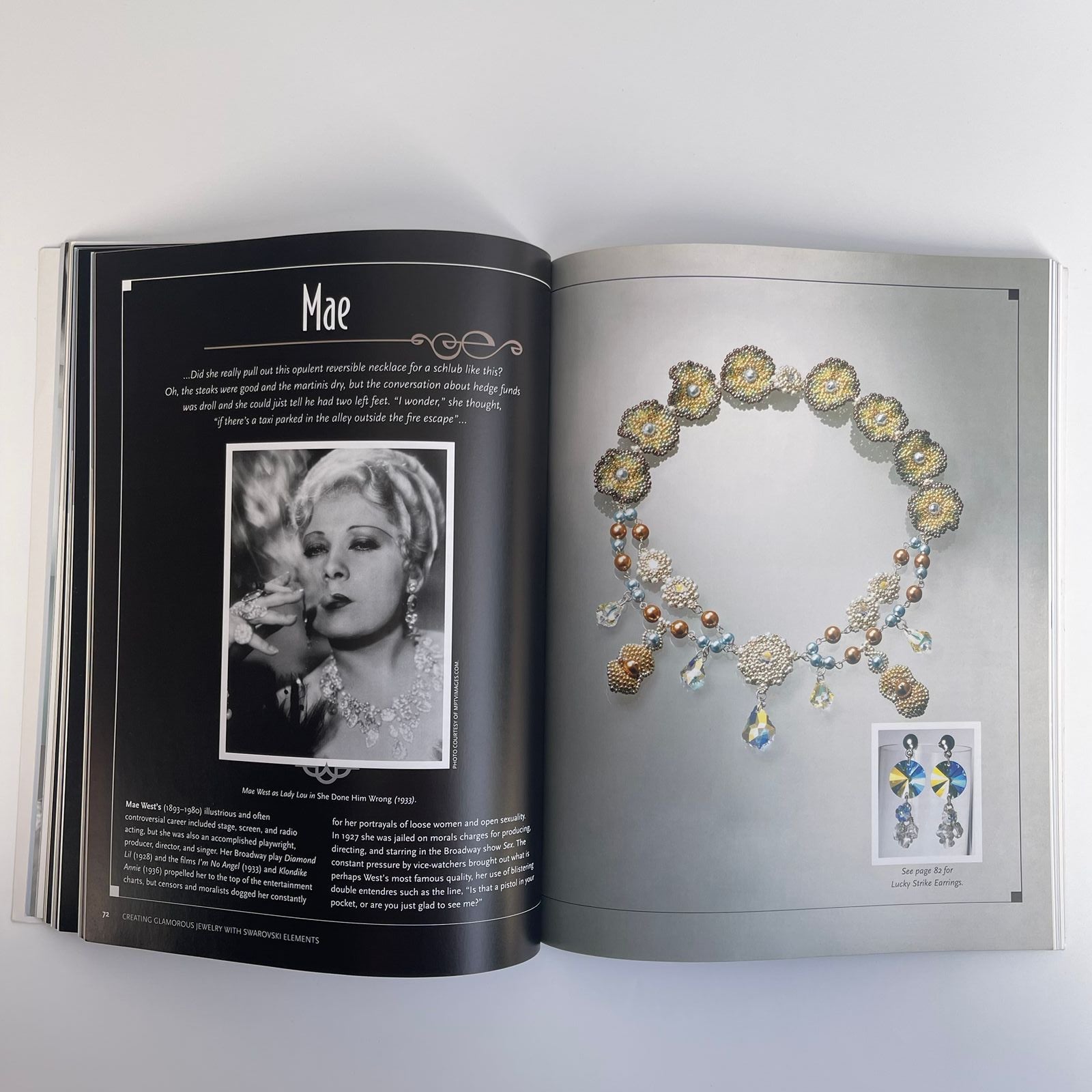 Creating Glamorous Jewelry with Swarovski Elements - Jean Campbell