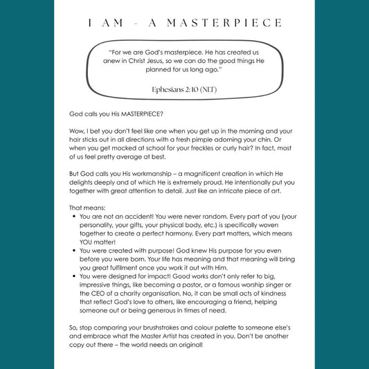 My Identity Journal