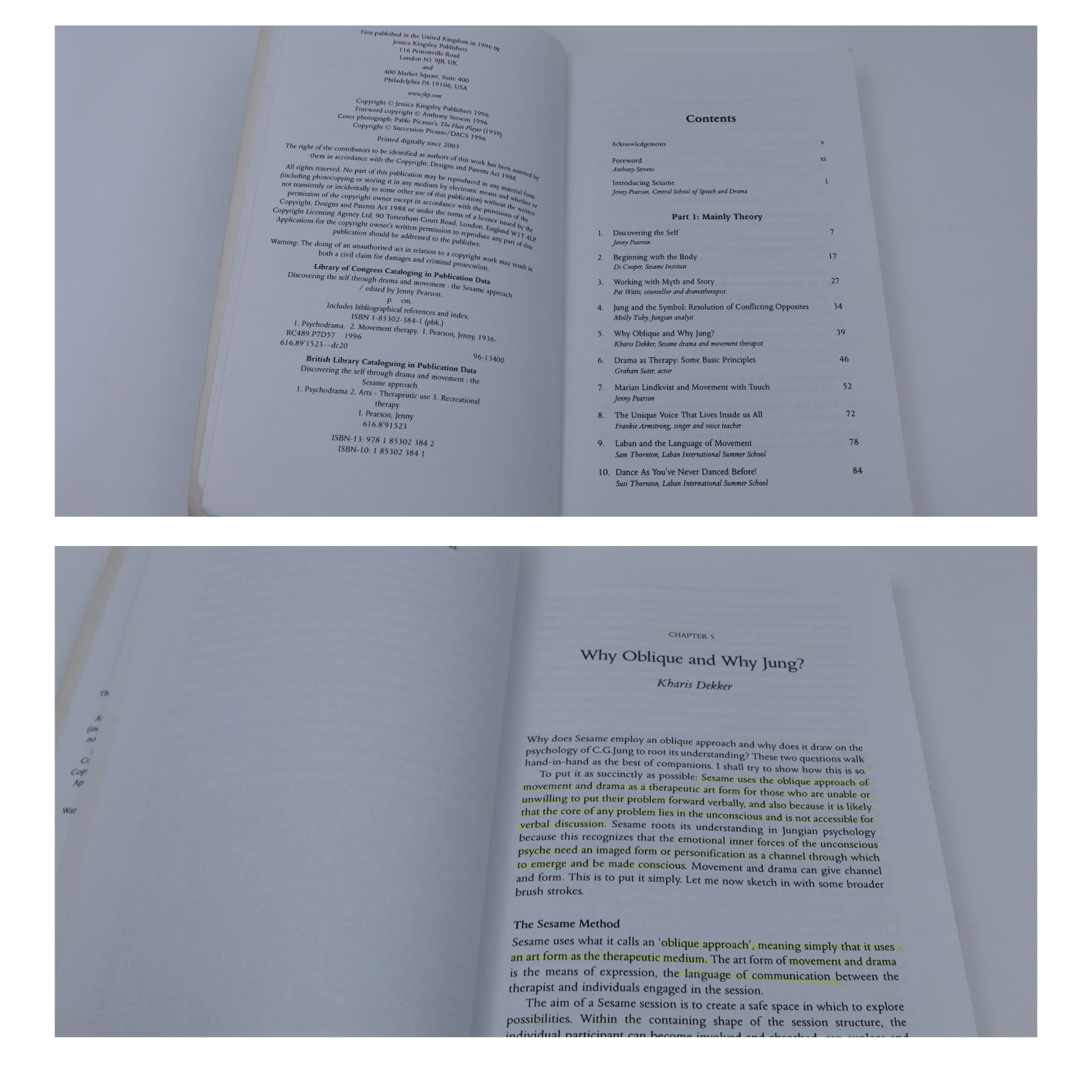 Discovering the Self through Drama and Movement: The Sesame Approach - Jenny Pearson