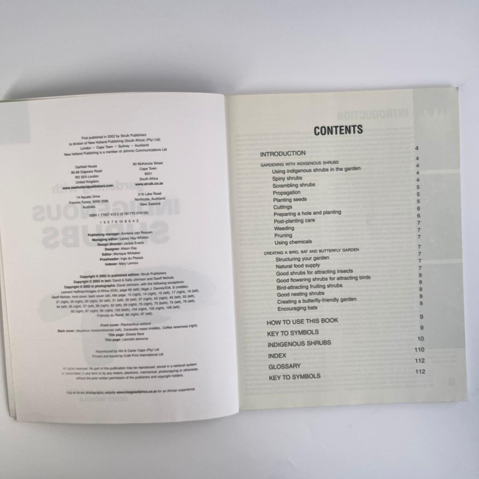 Down to Earth: Gardening with Indigenous Shrubs - David R. Johnson, Sally Johnson & Geoff Nichols