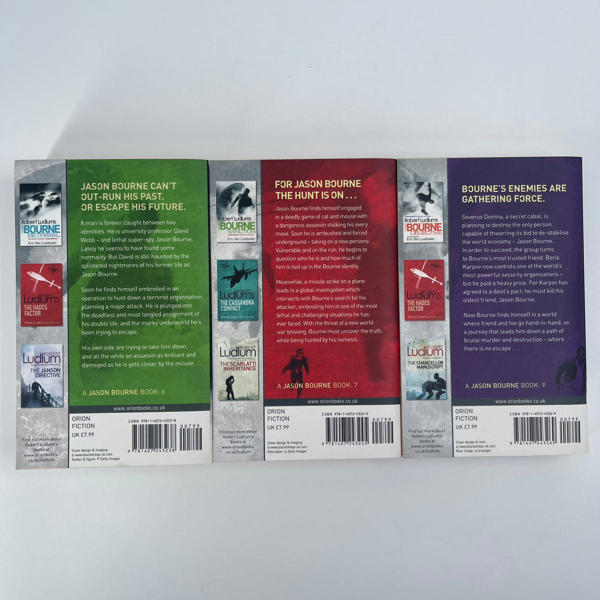 Eric Van Lustbader - 3-Book Jason Bourne Bundle