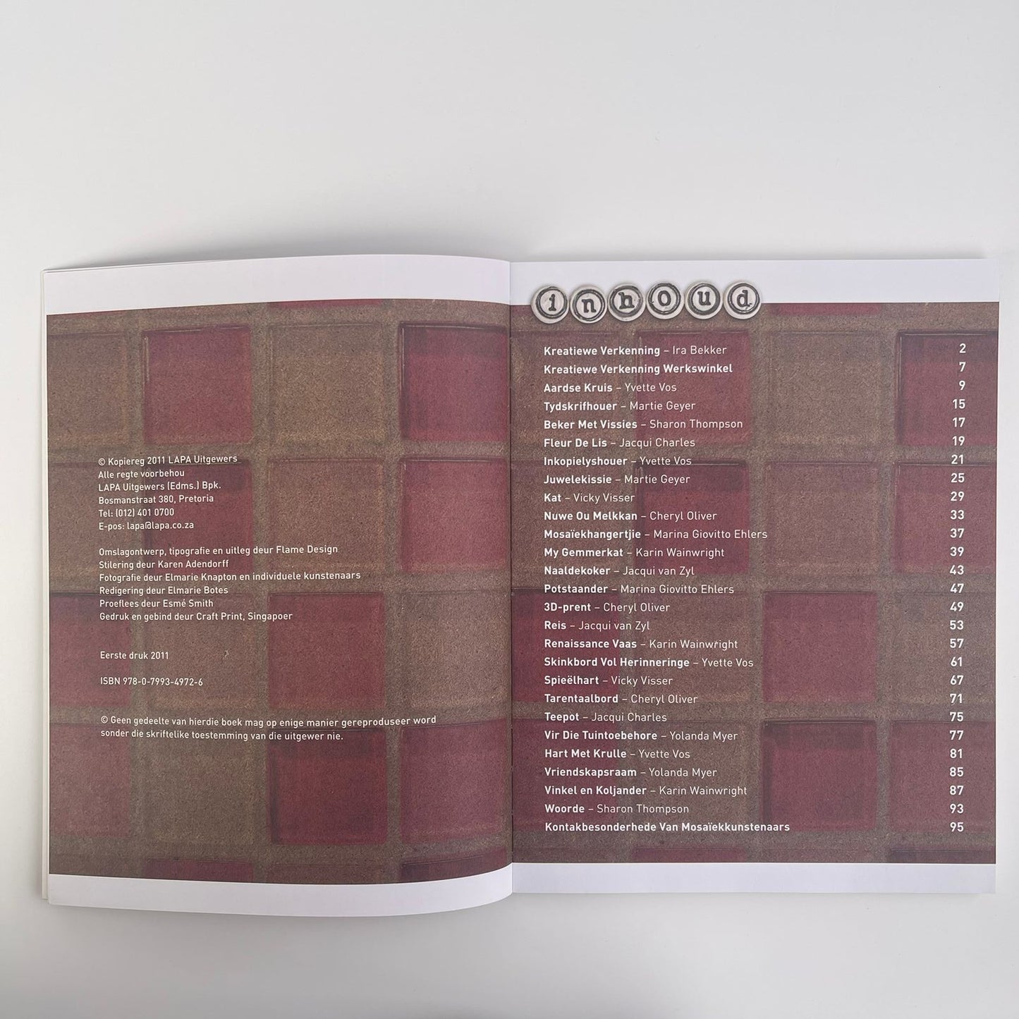 Mal oor mosaïek - Karen Adendorff