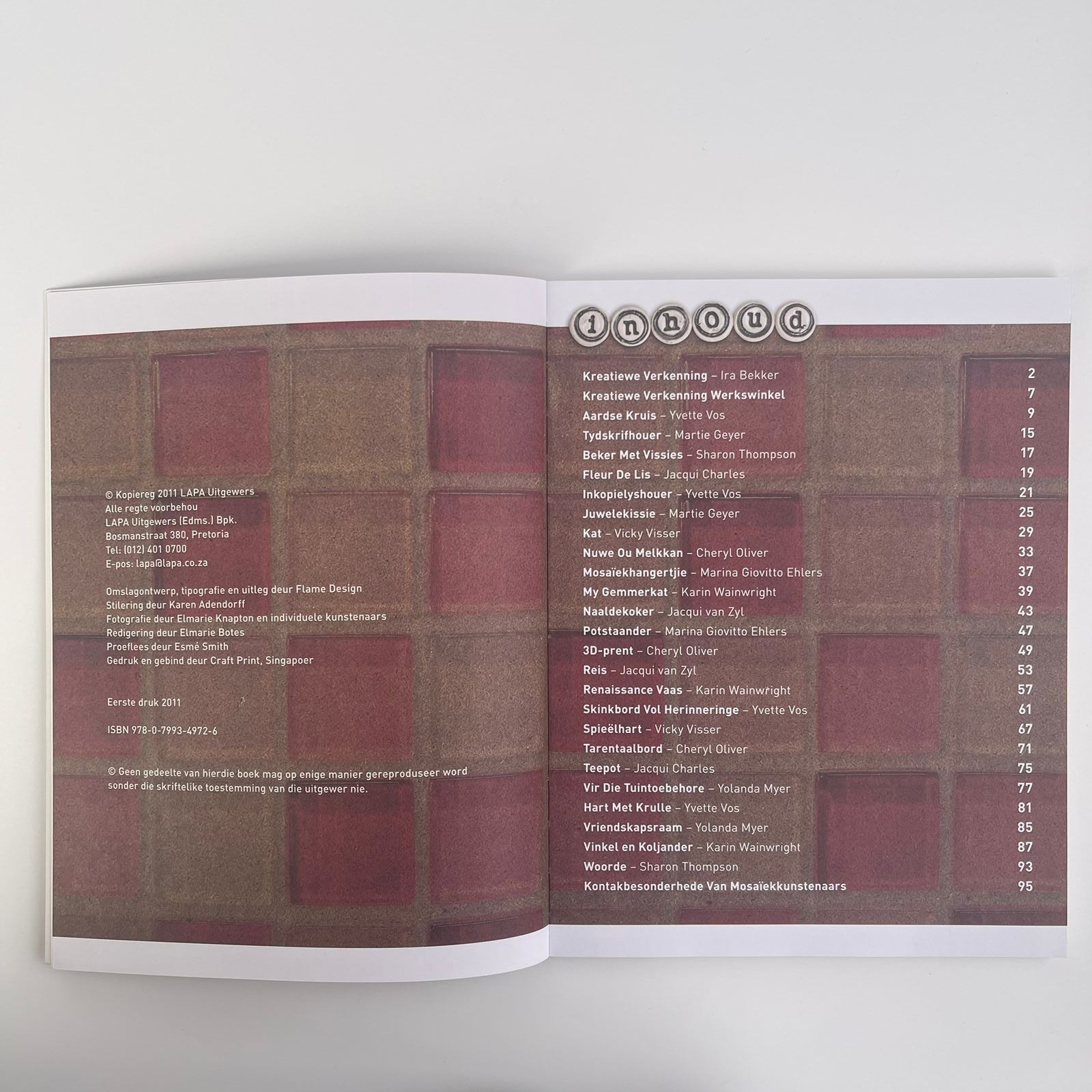 Mal oor mosaïek - Karen Adendorff