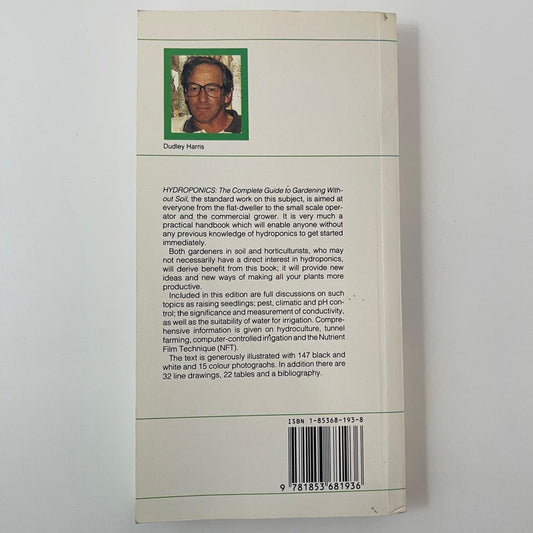 Hydroponics The Complete Guide to Gardening Without Soil - Dudley Harris - Back Cover