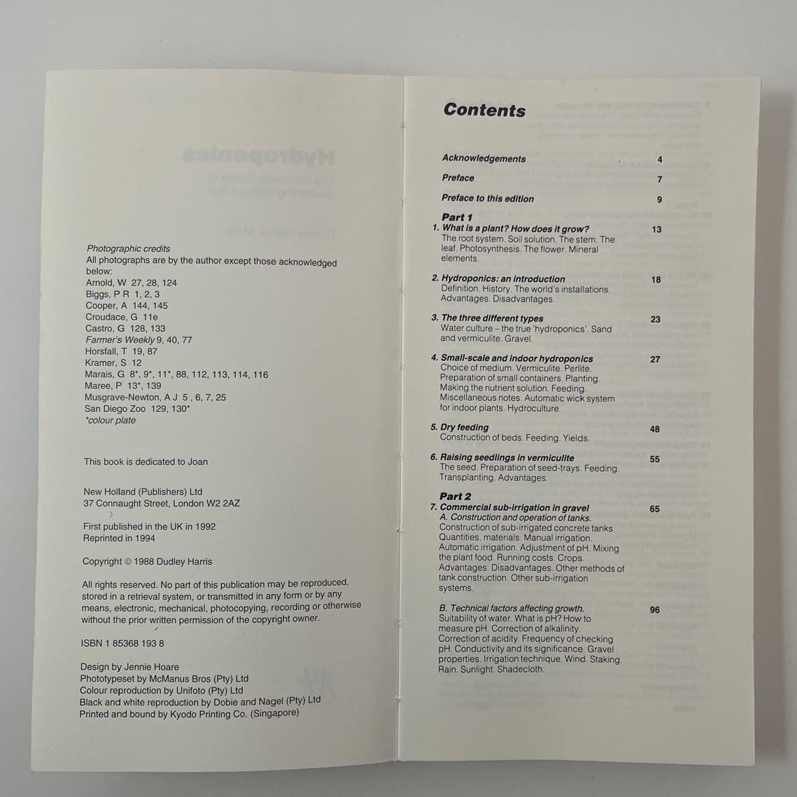 Hydroponics The Complete Guide to Gardening Without Soil - Dudley Harris - Condition Detail 1