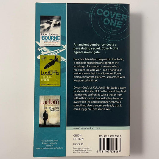 Robert Ludlum's the Arctic Event A Covert-One Novel - James H. Cobb - Back Cover