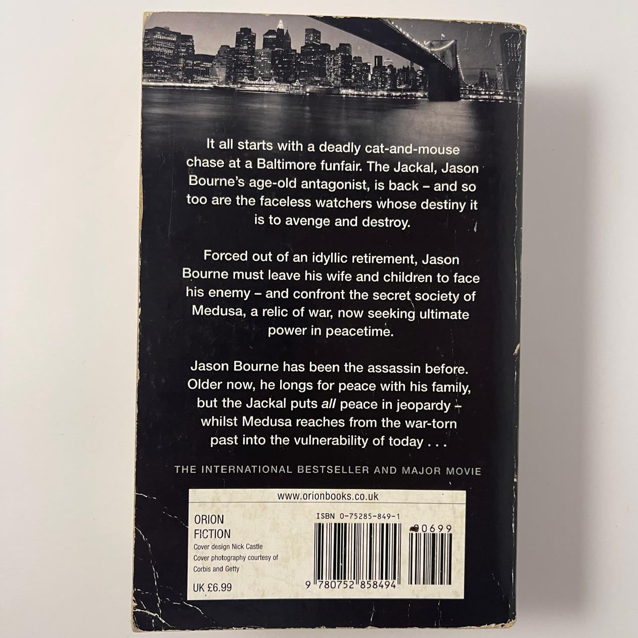 The Bourne Ultimatum - Robert Ludlum - Back Cover