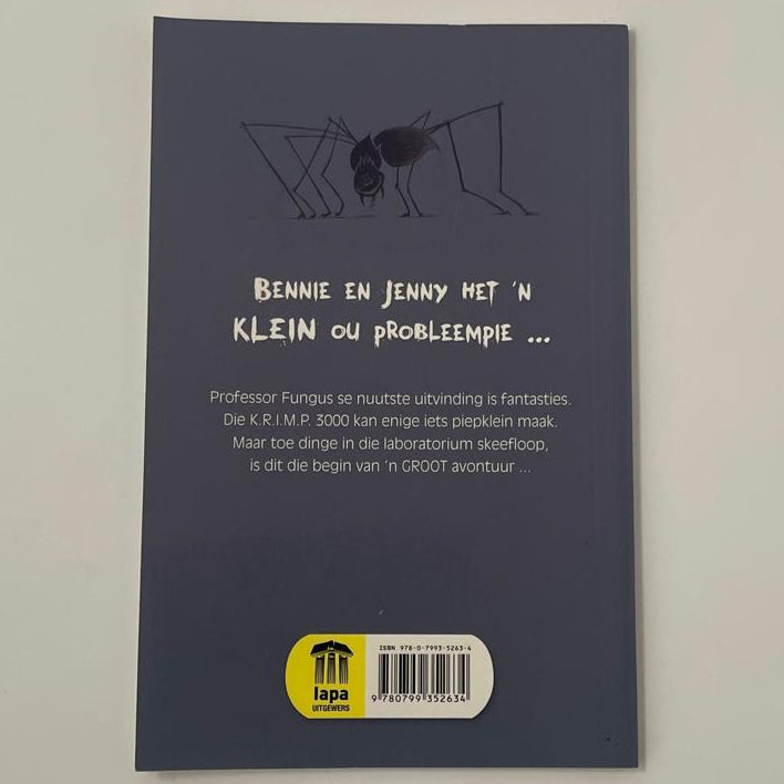 Professor Fungus en die ongelooflike miniatuur-avontuur - Jaco Jacobs - Front Cover