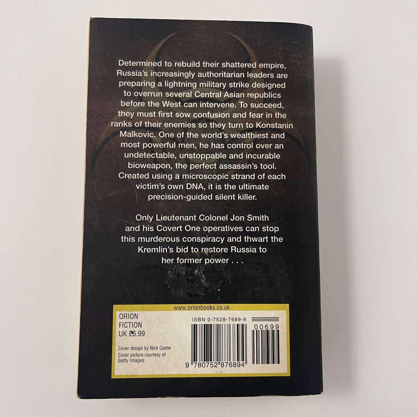 Robert Ludlum's The Moscow Vector - Robert Ludlum - Back Cover