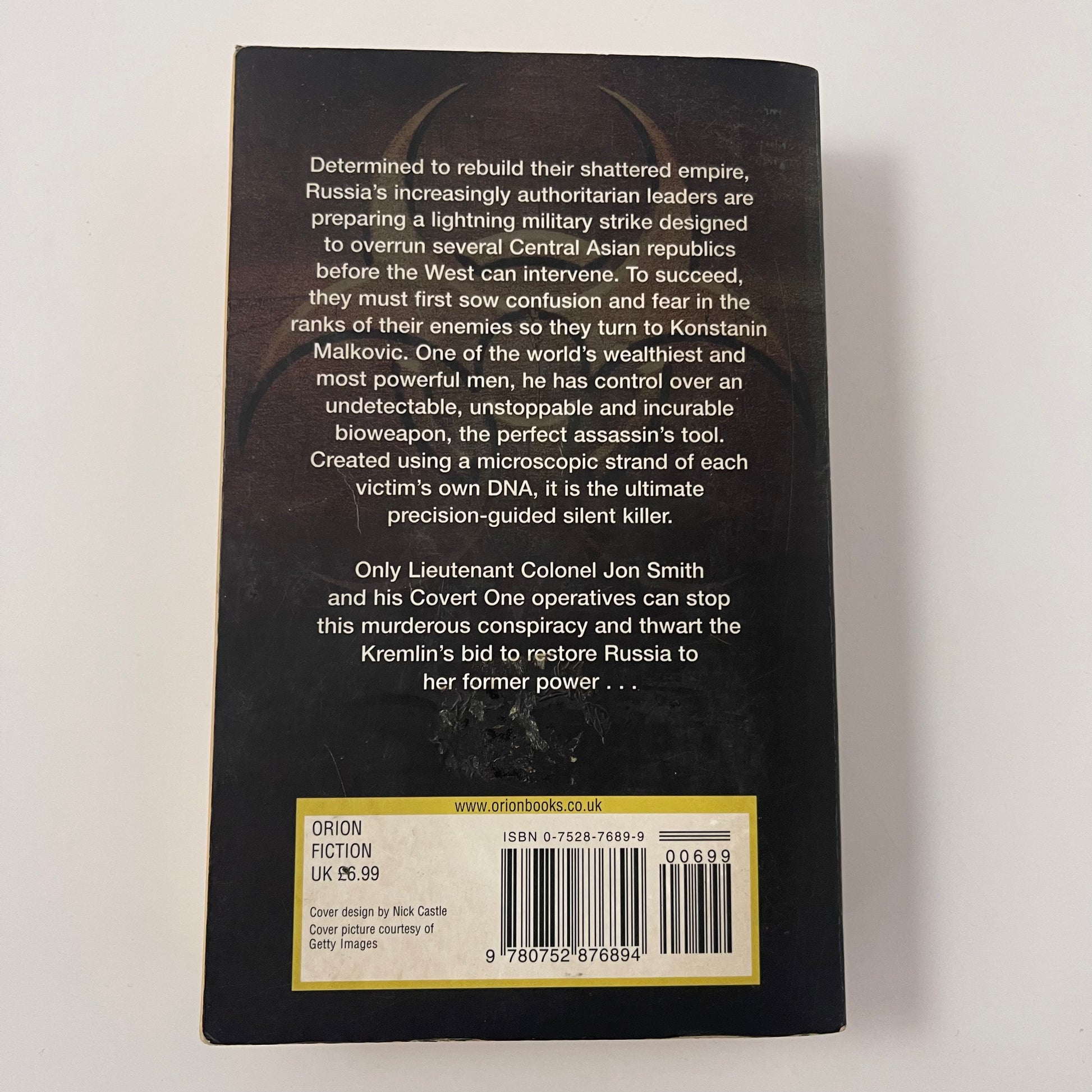 Robert Ludlum's The Moscow Vector - Robert Ludlum - Back Cover