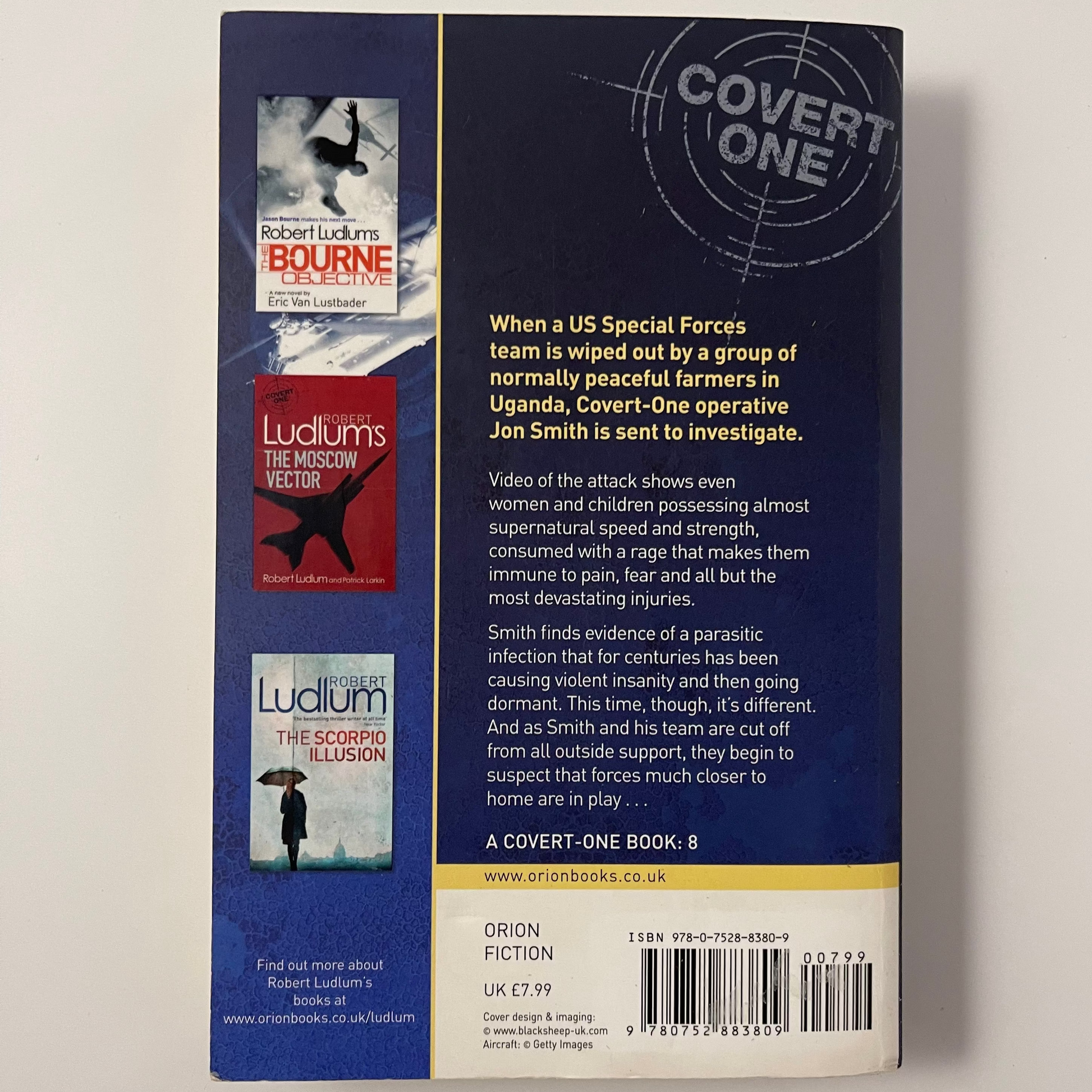 Robert Ludlum's The Ares Decision - Kyle Mills - Back Cover