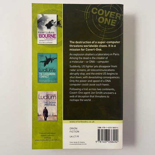 Robert Ludlum's The Paris Option A Covert-One Novel - Gayle Lynds - Back Cover