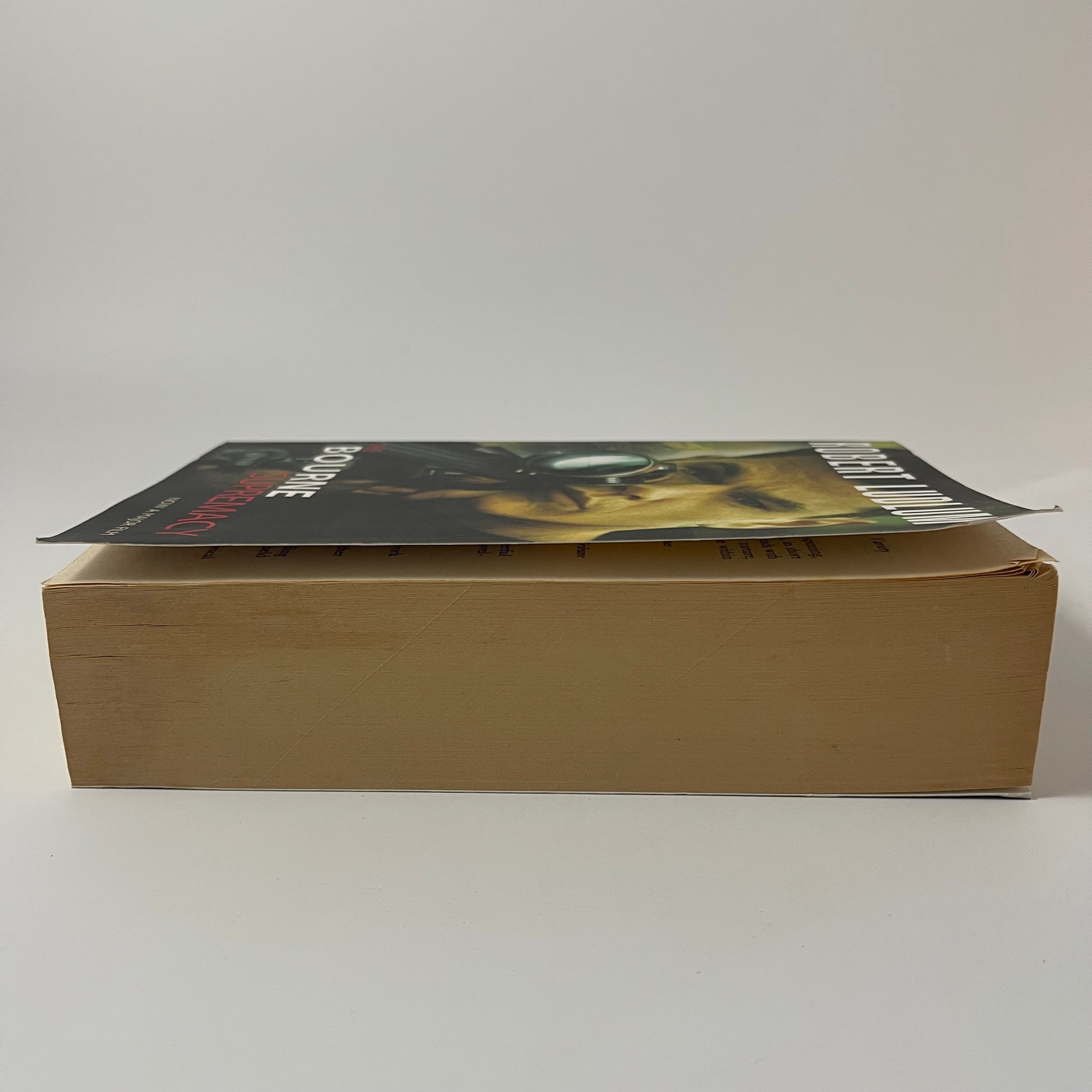 The Bourne Supremacy - Robert Ludlum - Fore Edge
