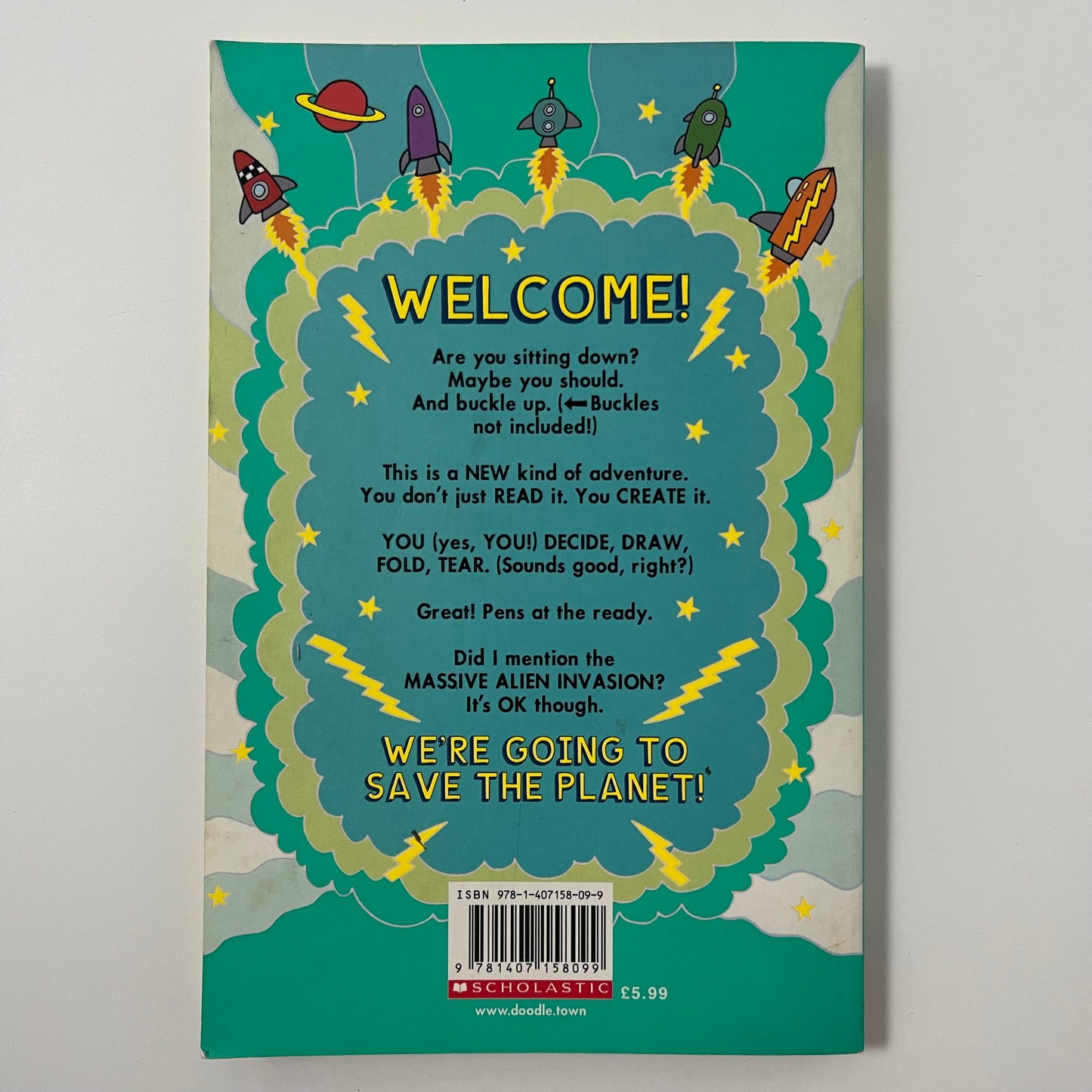 Create Your Own Alien Adventure - Andrew Judge - Back Cover