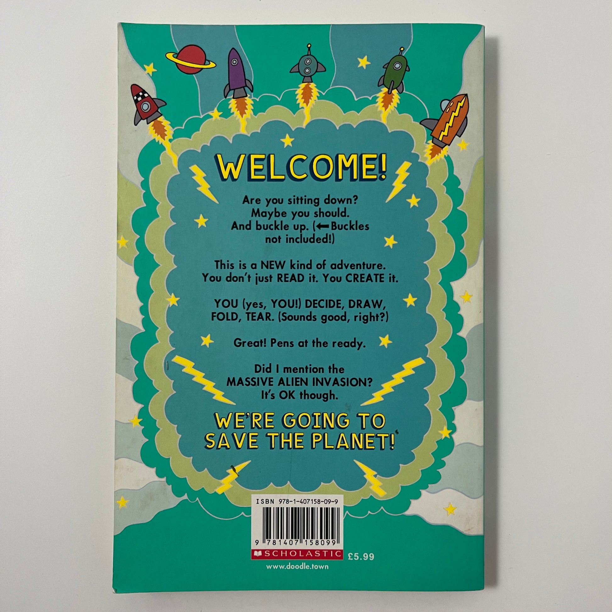 Create Your Own Alien Adventure - Andrew Judge - Back Cover