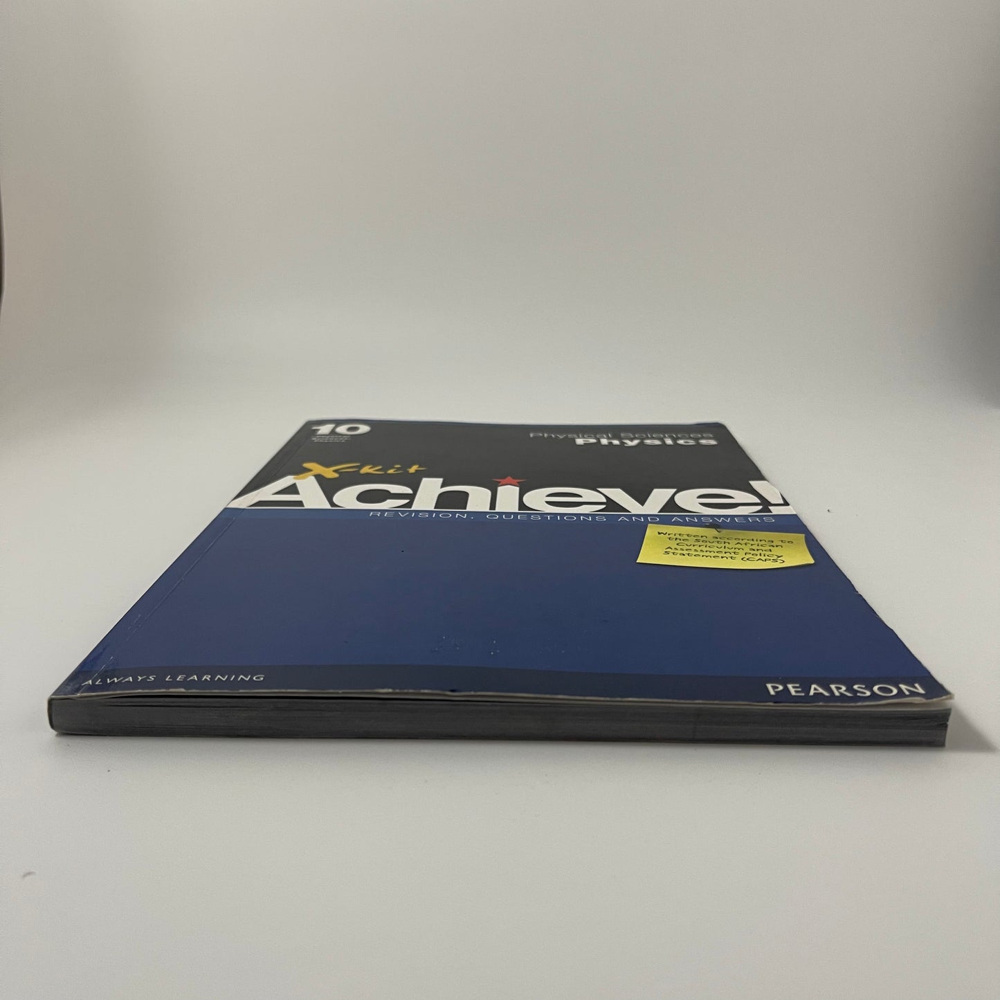 Xkit Achieve! Revision, Questions and Answers. 10. Physical science physics - Clive Long - Bottom Edge